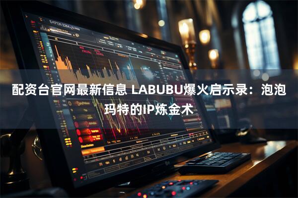 配资台官网最新信息 LABUBU爆火启示录：泡泡玛特的IP炼金术